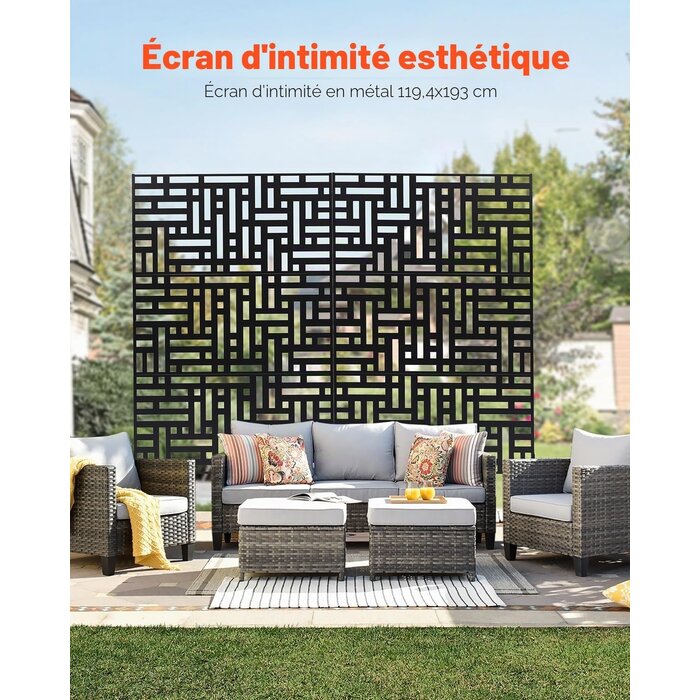 Paravent de jardin 3 panneaux - Jusqu'à -69% sur notre sélection