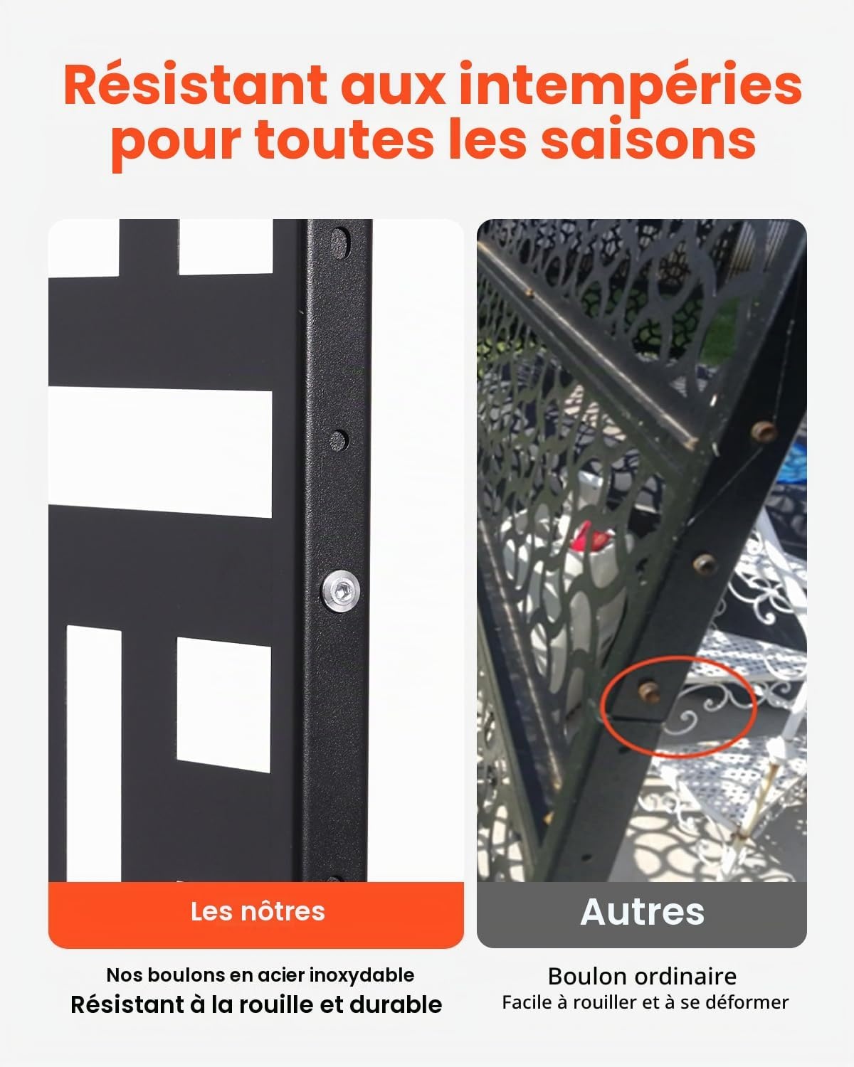 Paravent de jardin 3 panneaux - Jusqu'à -69% sur notre sélection