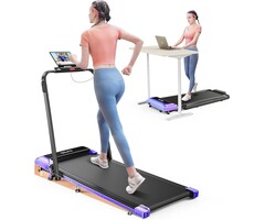 Tapis de course pliable 4 en 1 - Inclinaison réglable - Jusqu'à -30% de remise