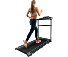 Tapis de course pliable 600W - 100x40 cm - Jusqu'à -30% sur votre cardio