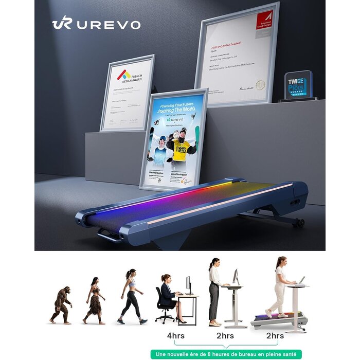 Tapis de marche inclinable pliable - Jusqu'à 30% de remise