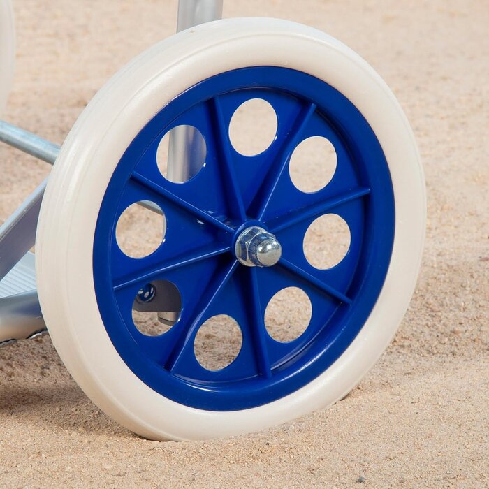 Chariot de plage pliable 2-en-1 avec table - Jusqu'à -34%