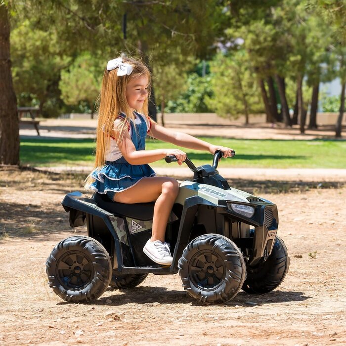 Quad électrique pour enfants 12V tout-terrain - Jusqu'à 35% de réduction