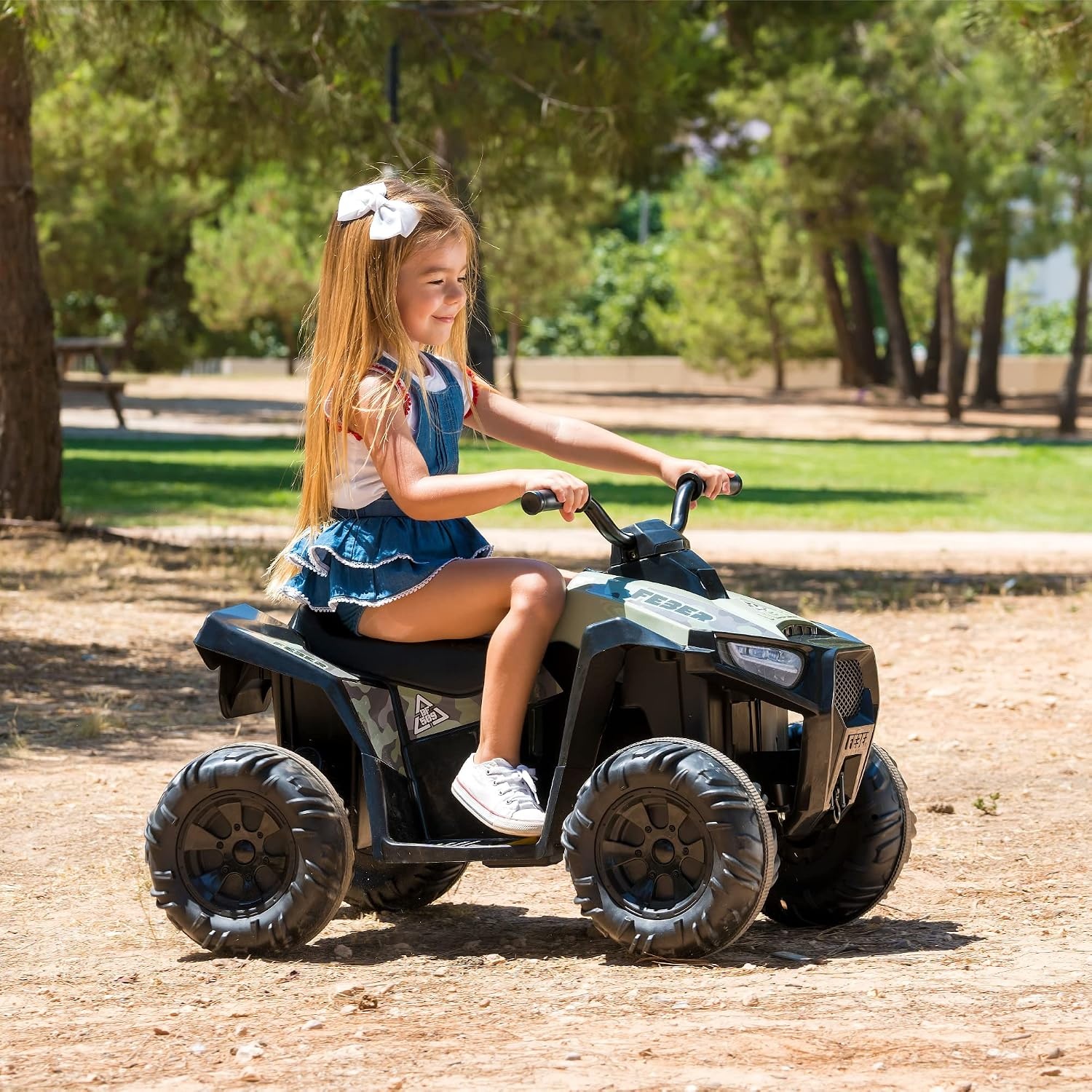 Quad électrique pour enfants 12V tout-terrain - Jusqu'à 35% de réduction