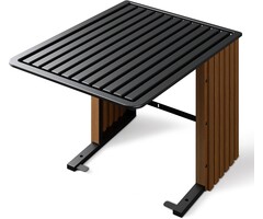 Garage pour robot tondeuse - Noir et Bois - Jusqu'à 35% de réduction