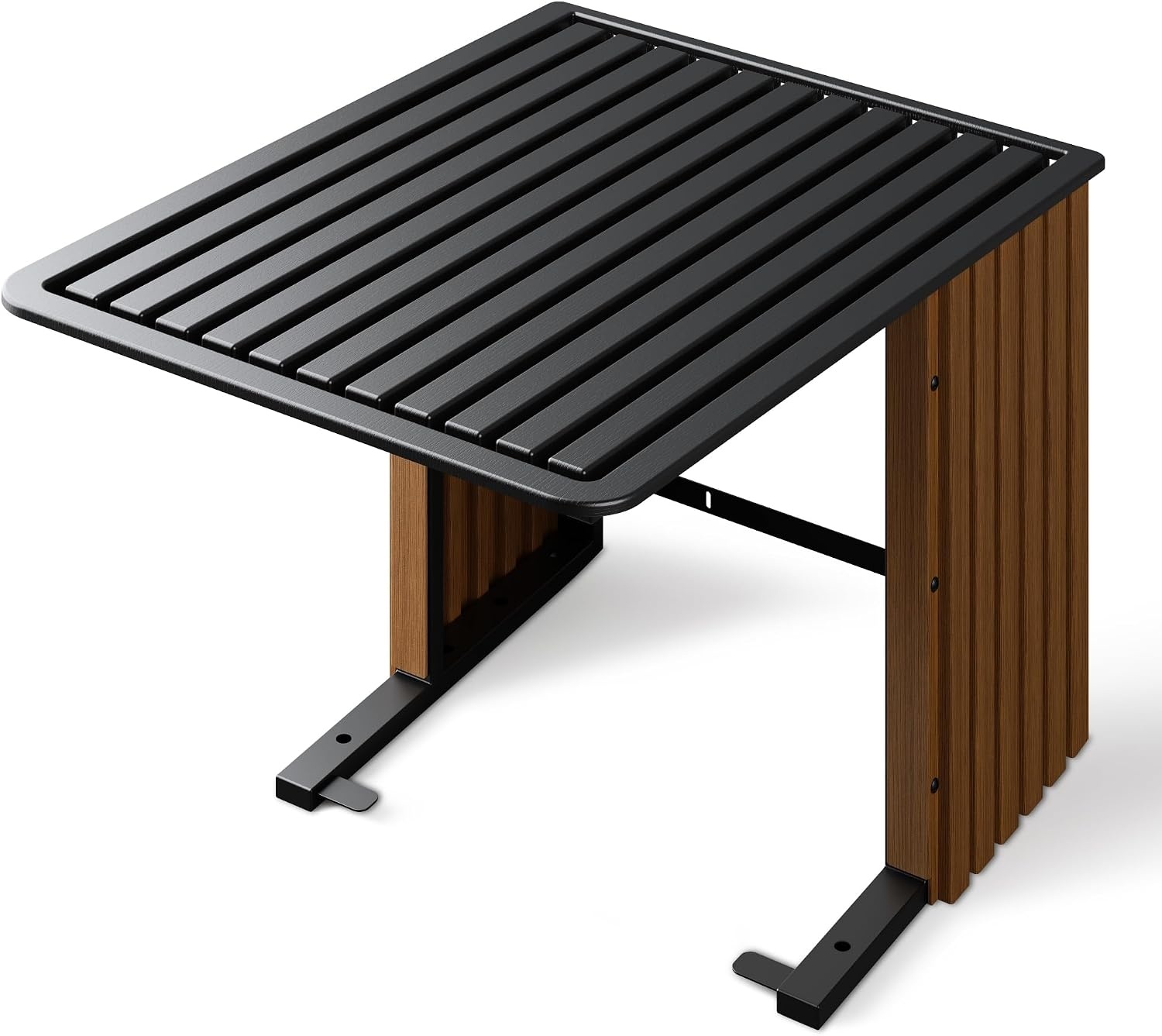 Garage pour robot tondeuse - Noir et Bois - Jusqu'à 35% de réduction