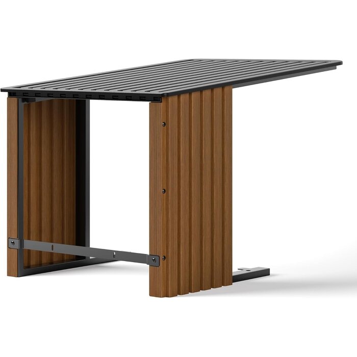 Garage pour robot tondeuse - Noir et Bois - Jusqu'à 35% de réduction