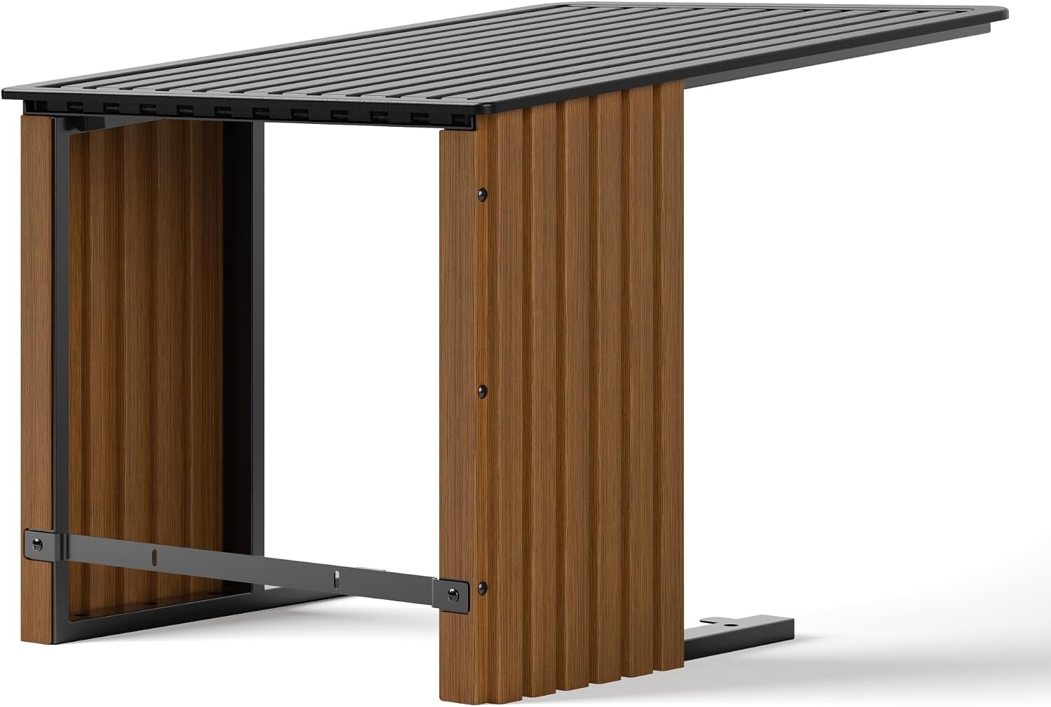 Garage pour robot tondeuse - Noir et Bois - Jusqu'à 35% de réduction