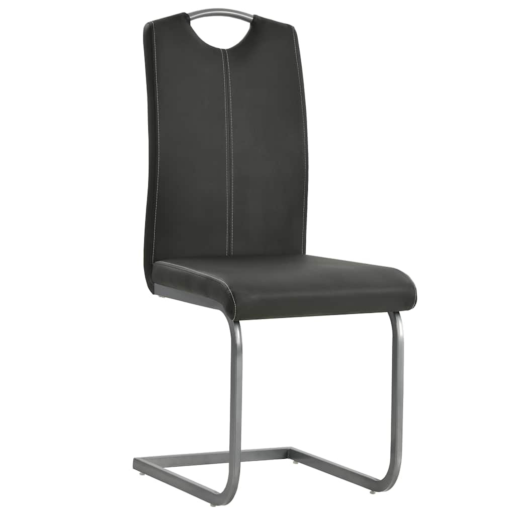 Vidaxl Lot de 2 chaises de salle à manger gris - Jusqu'à -48% de réduction