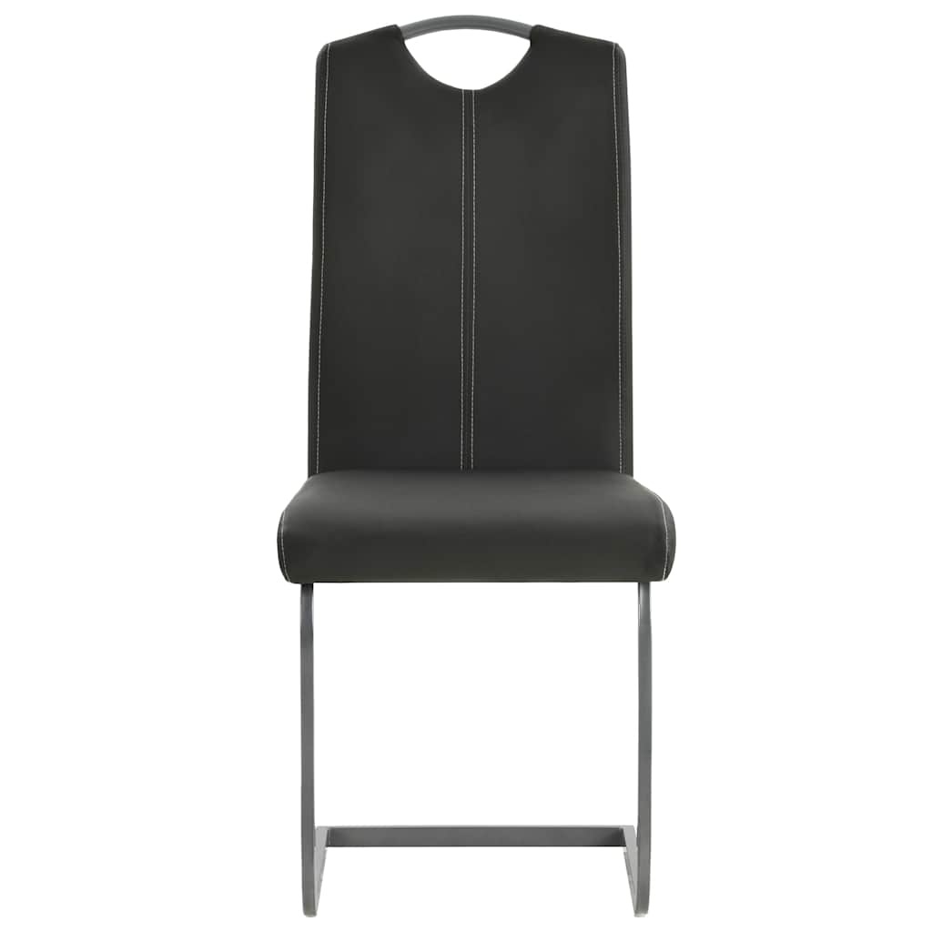 Vidaxl Lot de 2 chaises de salle à manger gris - Jusqu'à -48% de réduction