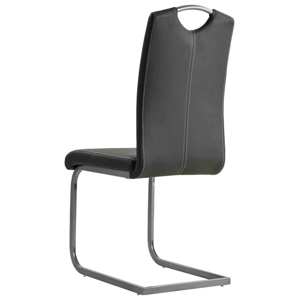 Vidaxl Lot de 2 chaises de salle à manger gris - Jusqu'à -48% de réduction