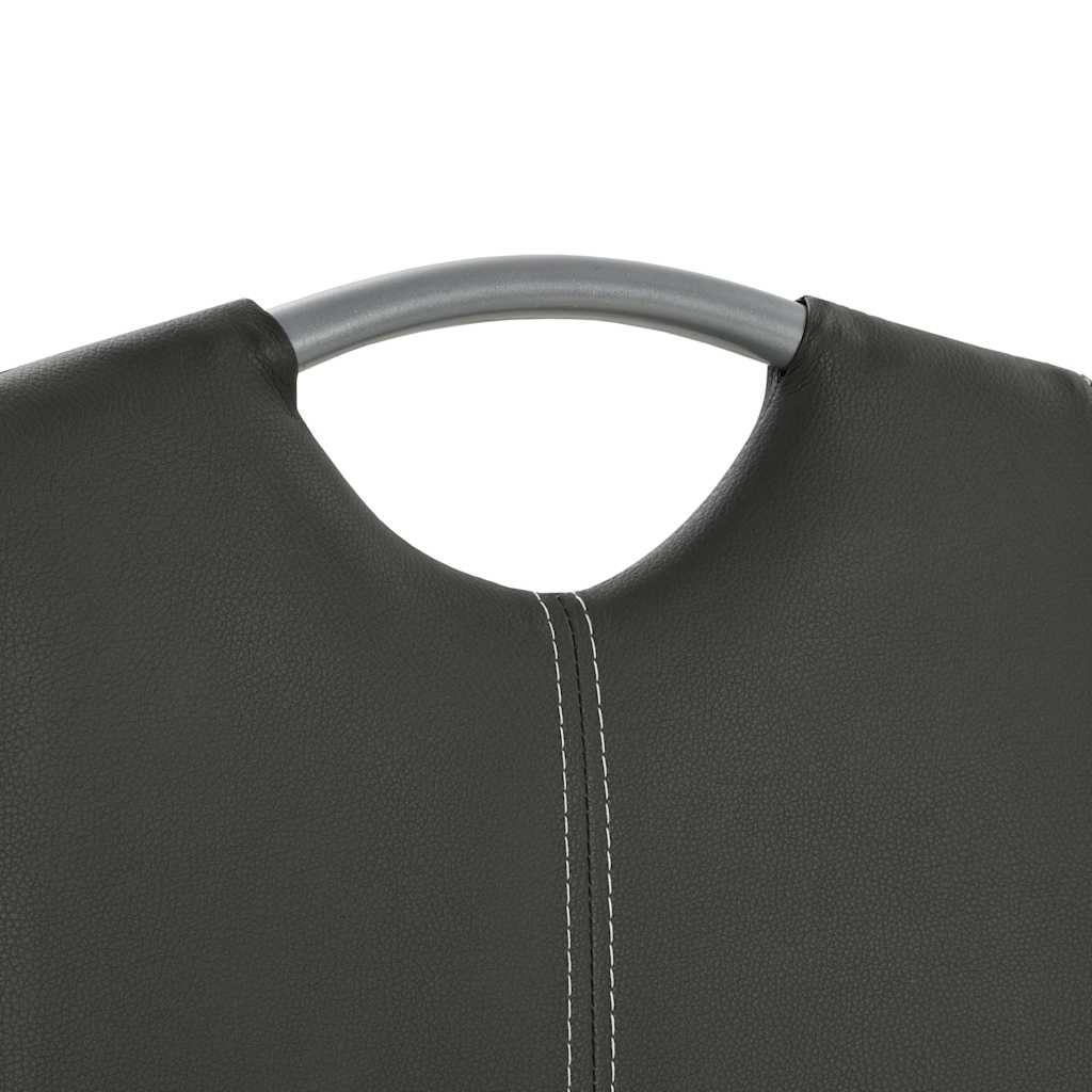 Vidaxl Lot de 2 chaises de salle à manger gris - Jusqu'à -48% de réduction