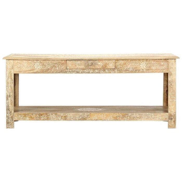 Vidaxl Table basse en manguier massif - Jusqu'à -35% de remise