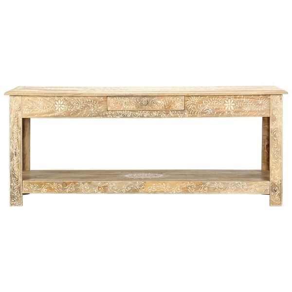 Vidaxl Table basse en manguier massif - Jusqu'à -35% de remise