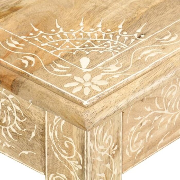 Vidaxl Table basse en manguier massif - Jusqu'à -35% de remise