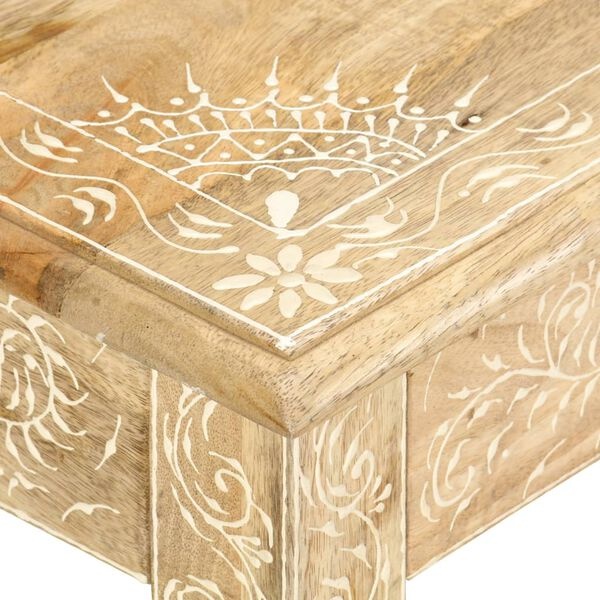 Vidaxl Table basse en manguier massif - Jusqu'à -35% de remise
