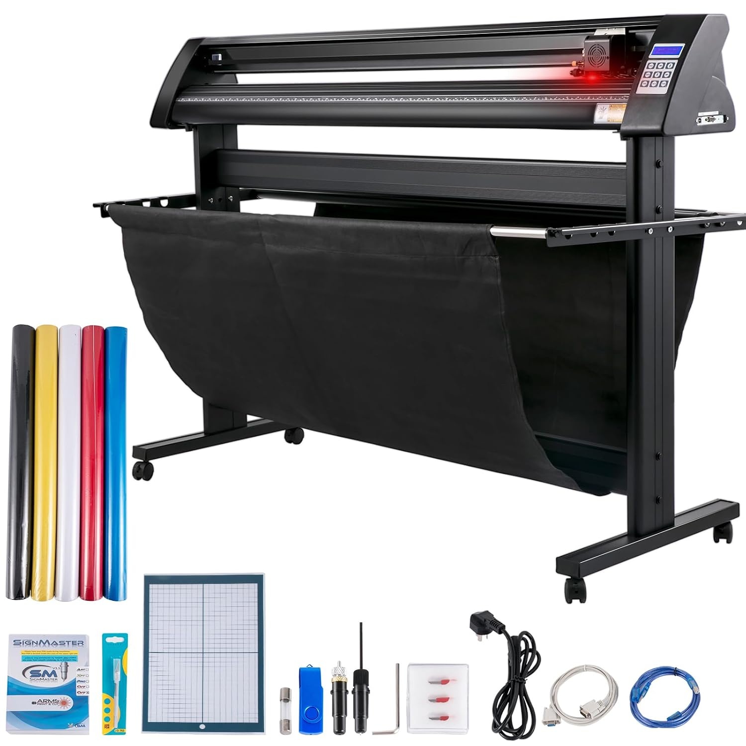 Traceur de découpe vinyle 1350 mm avec guidage LED - Jusqu'à -30%