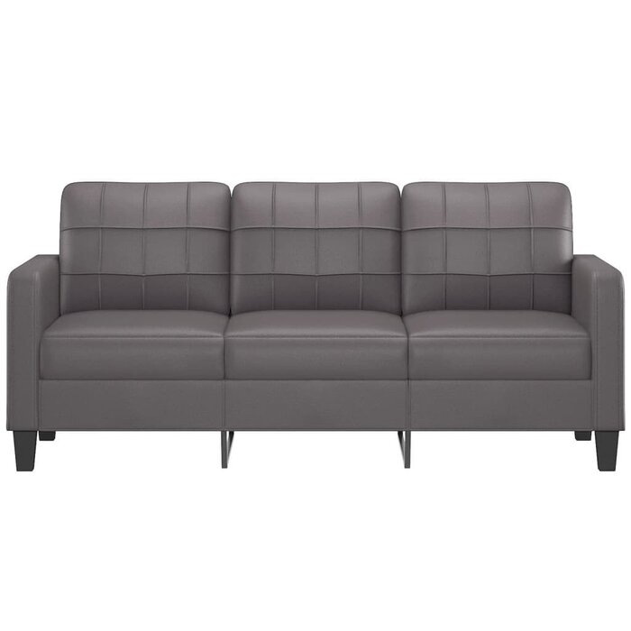 Vidaxl Canapé 3 places gris 180 cm - Jusqu'à -38% sur notre sélection outlet