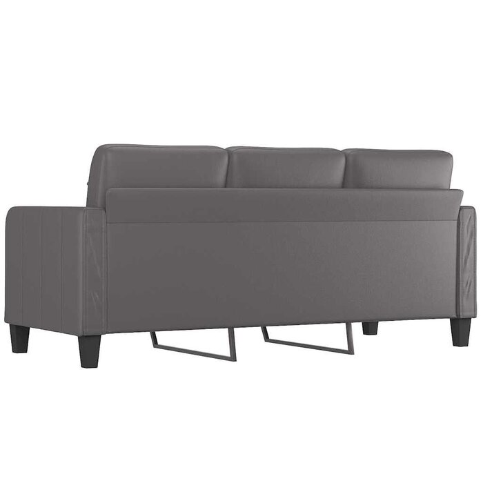 Vidaxl Canapé 3 places gris 180 cm - Jusqu'à -38% sur notre sélection outlet