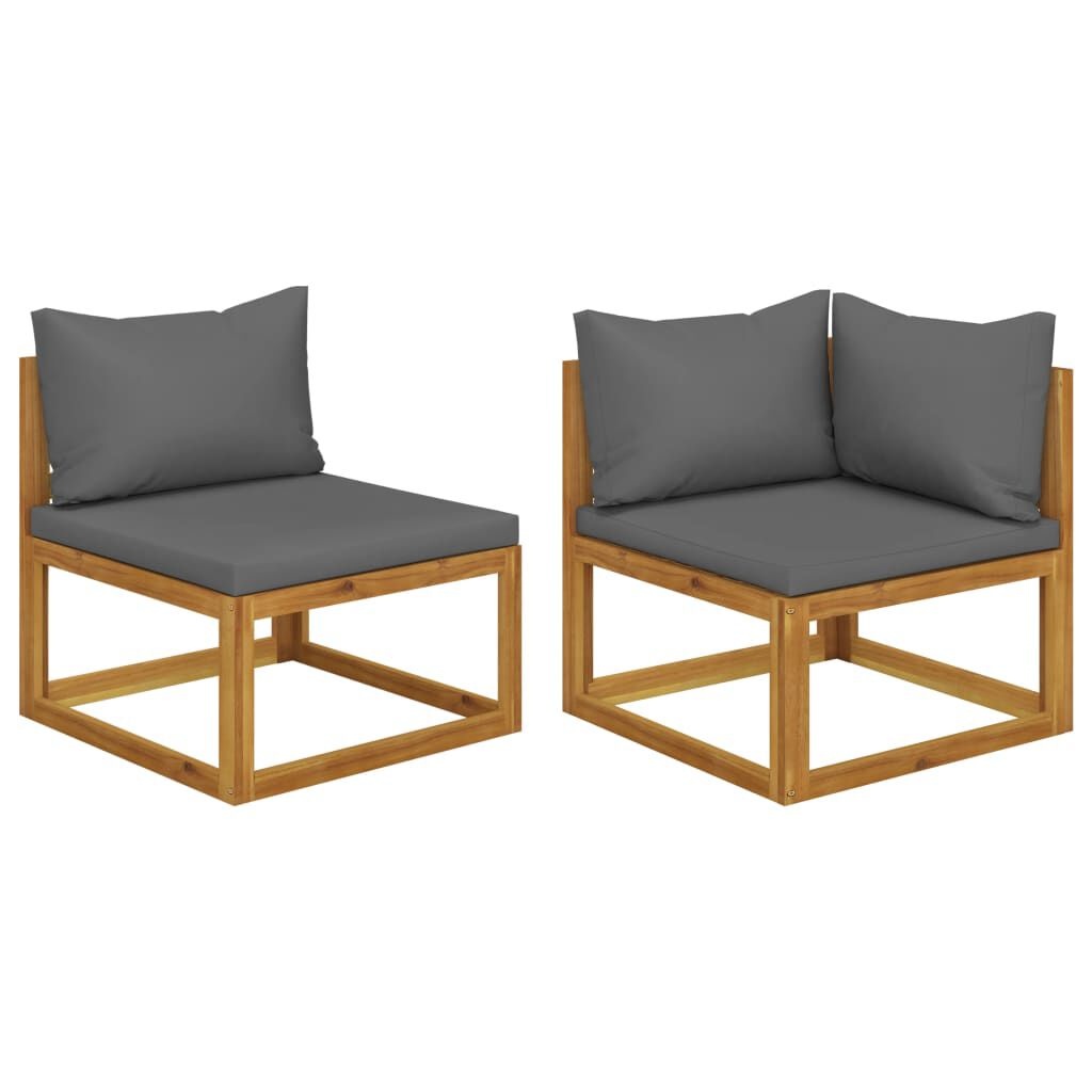 Vidaxl Ensemble salon de jardin acacia - Jusqu'à 35% de remise