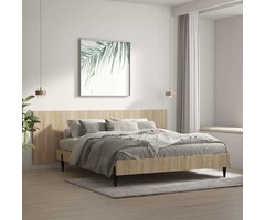 Vidaxl Tête de lit murale chêne sonoma 240 cm - Jusqu'à -29%