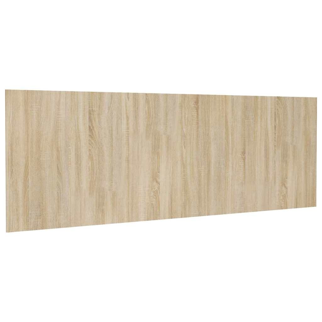 Tête de lit murale chêne sonoma 240 cm - Jusqu'à -29%
