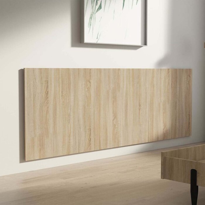 Tête de lit murale chêne sonoma 240 cm - Jusqu'à -29%