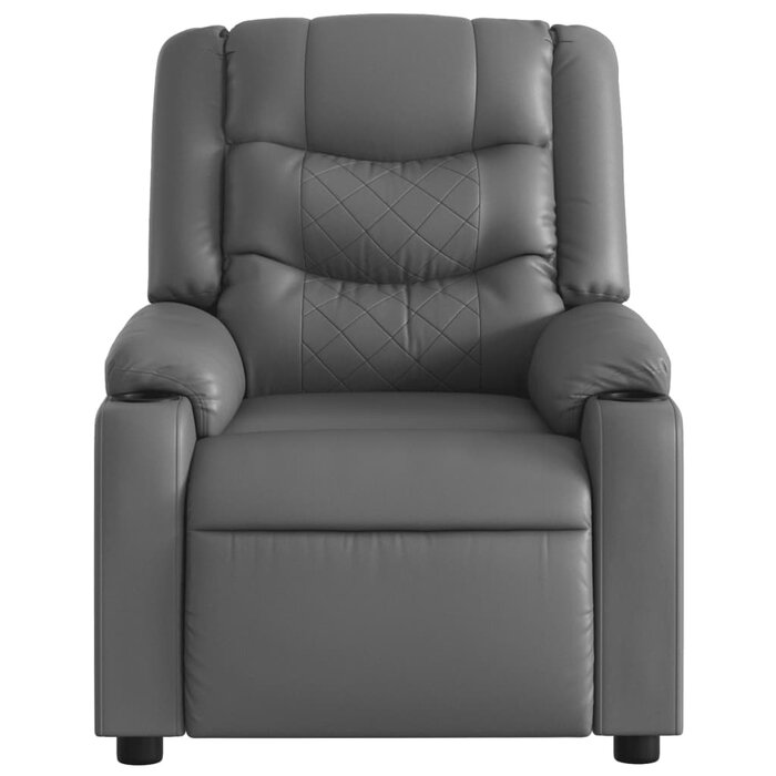 Fauteuil de massage inclinable gris - Jusqu'à -30% de remise