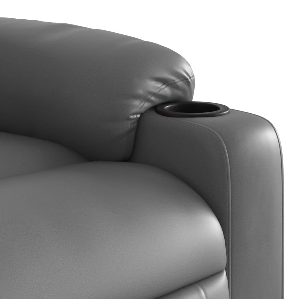 Fauteuil de massage inclinable gris - Jusqu'à -30% de remise