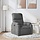 Fauteuil de massage inclinable microfibre gris - Jusqu'à 30% de remise