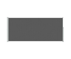Vidaxl Pare-vue latéral rétractable 180x500cm anthracite - Jusqu'à -34%