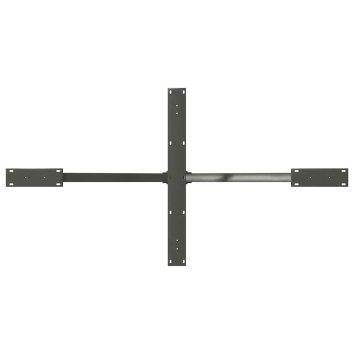 Pied de table araignée en acier anthracite - Jusqu'à -35%