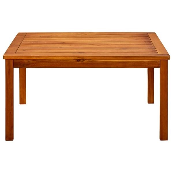 Table basse de jardin en acacia 85x85cm - Jusqu'à -35% sur l'outlet