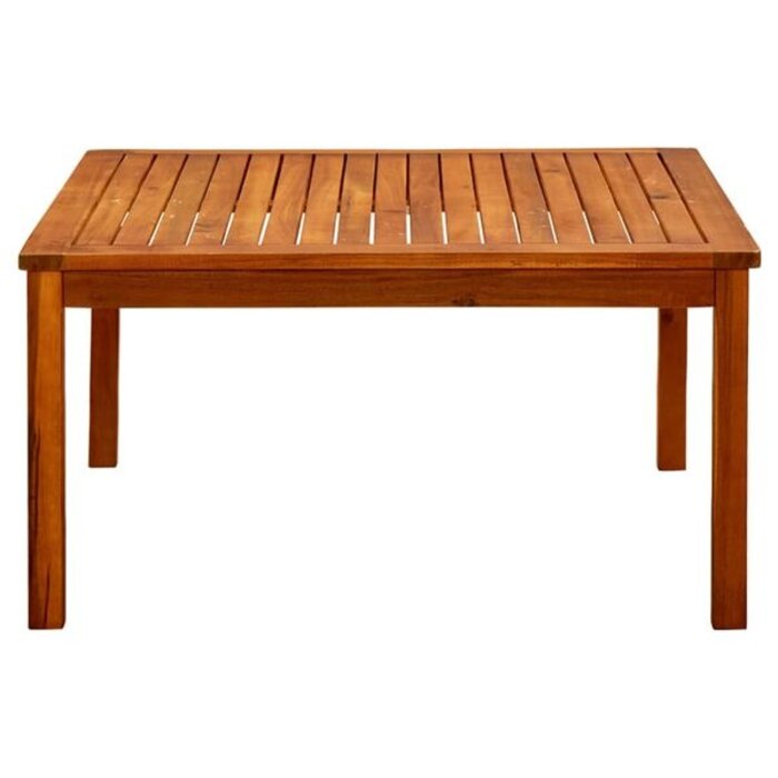 Table basse de jardin en acacia 85x85cm - Jusqu'à -35% sur l'outlet