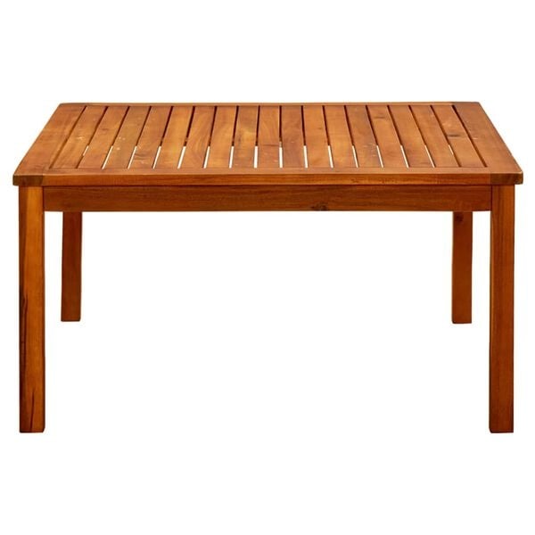 Table basse de jardin en acacia 85x85cm - Jusqu'à -35% sur l'outlet