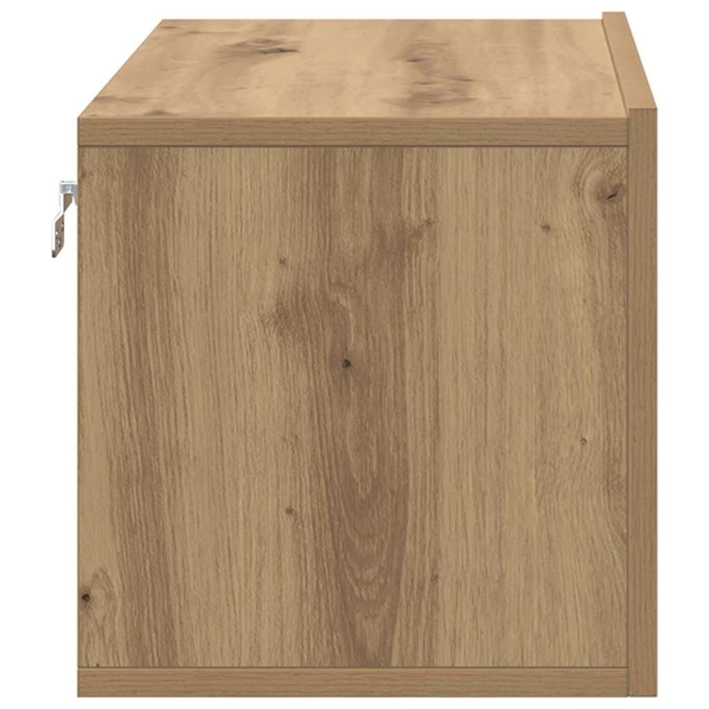 Ensemble Meuble TV Mural 2 Pièces - Brun - Jusqu'à -34%