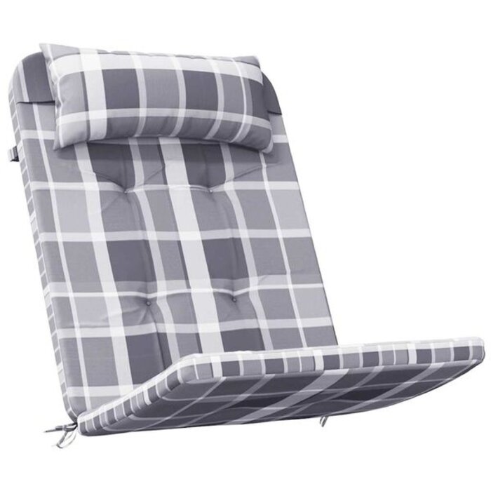 Lot de 2 coussins pour fauteuil Adirondack - Gris - Jusqu'à -33%