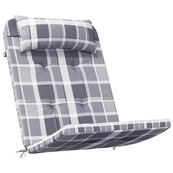 Lot de 2 coussins pour fauteuil Adirondack - Gris - Jusqu'à -33%