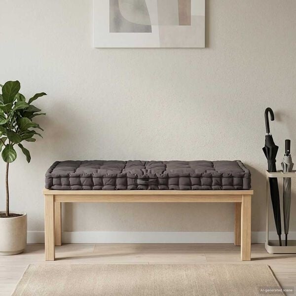 Coussin de palette 120x80 cm anthracite - Jusqu'à -36% de remise