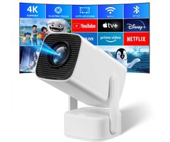 Projecteur Full HD 1080p, Wi-Fi 6, 130 pouces - Jusqu'à 34 % de réduction