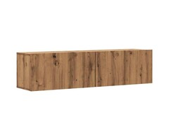 Vidaxl Meuble TV mural chêne artisan 120 cm - Jusqu'à -34% sur le retour