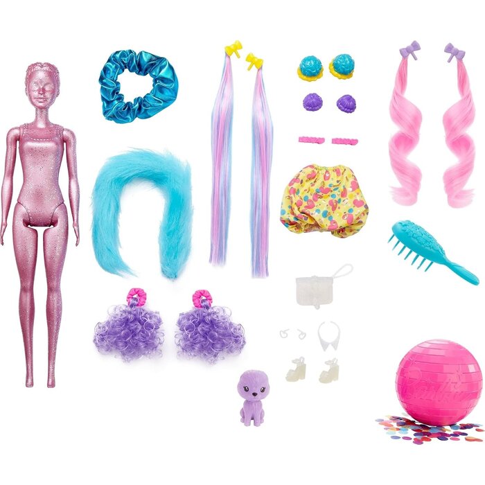 Poupée mannequin avec 25 surprises et extensions capillaires - Jusqu'à -29%