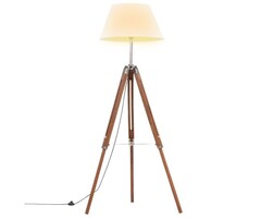 Vidaxl Lampadaire trépied en teck massif - Jusqu'à -41% de remise
