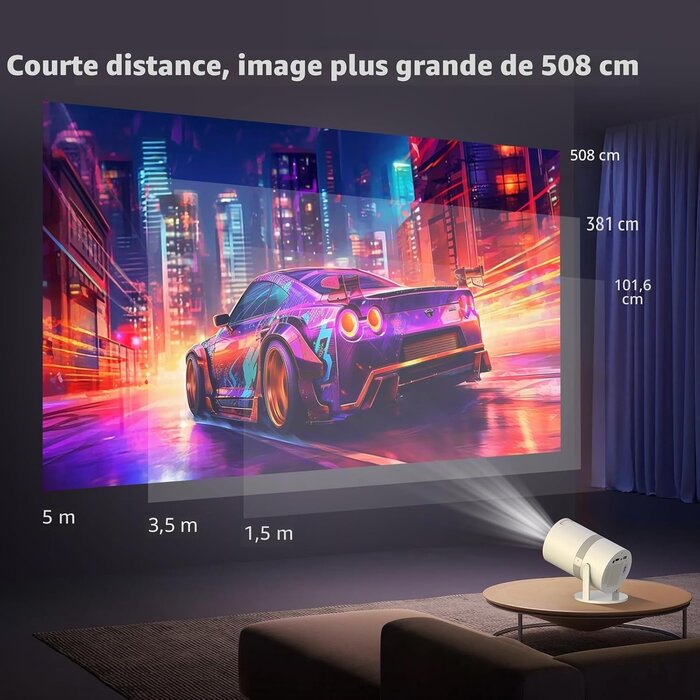Mini Projecteur Full HD Intelligent - Jusqu'à -34% sur votre Home Cinéma