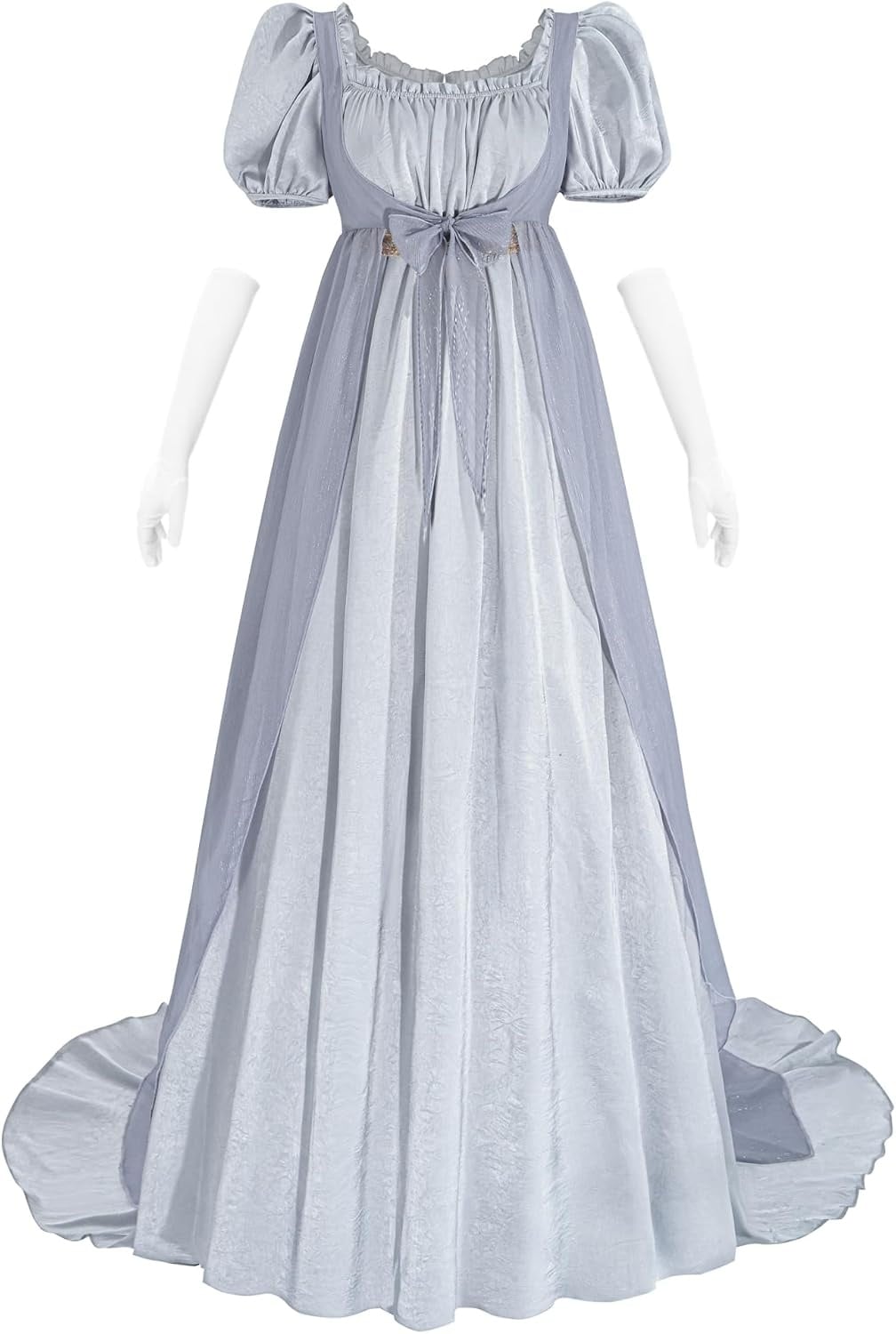 Robe Régence bleue avec accessoires - Taille L - Jusqu'à 34% de réduction