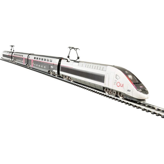 Coffret Train Électrique TGV Inoui HO - 2,85m de rails - Jusqu'à -35%
