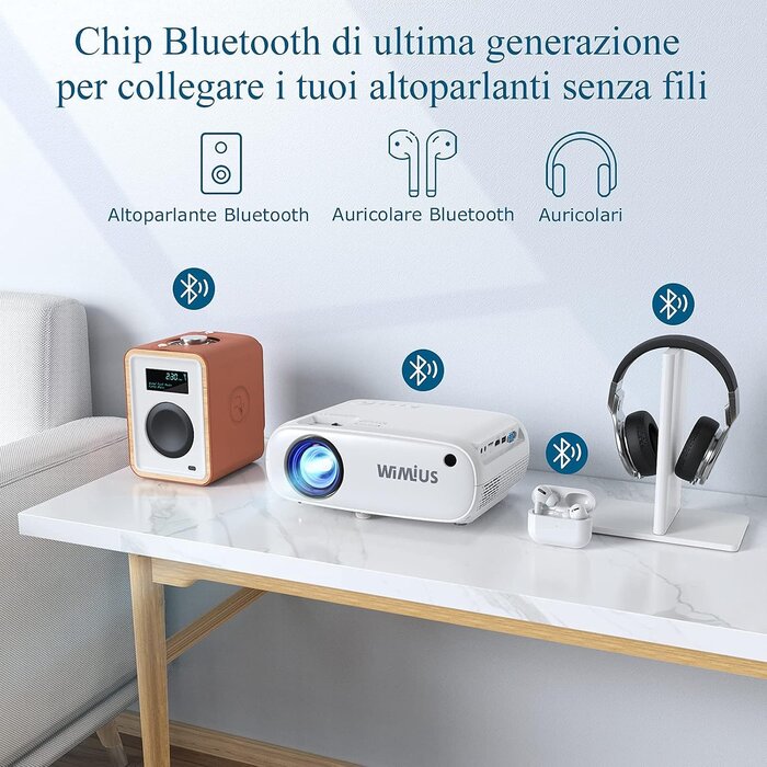 Mini projecteur Full HD Wi-Fi/Bluetooth jusqu'à -34% sur le modèle déballé
