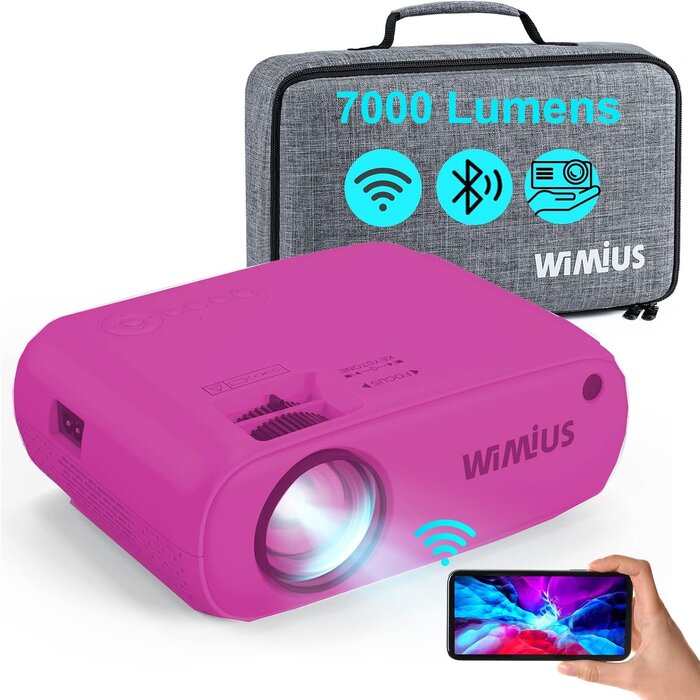 Mini projecteur Full HD Wi-Fi/Bluetooth jusqu'à -34% sur le modèle déballé