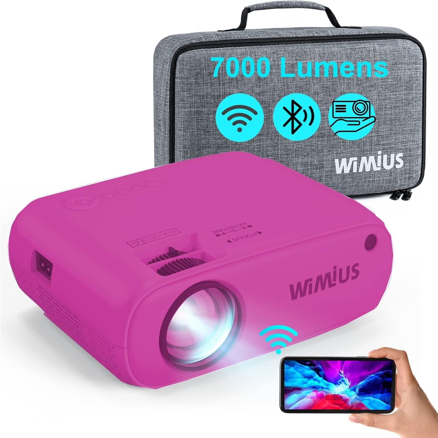Mini projecteur Full HD Wi-Fi/Bluetooth jusqu'à -34% sur le modèle déballé