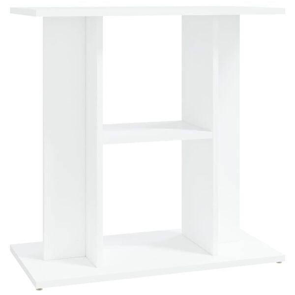 Meuble support pour aquarium blanc 60x30x60 cm - Jusqu'à -27%